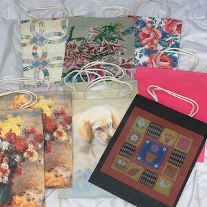 Forget me not gift bag lot of 10